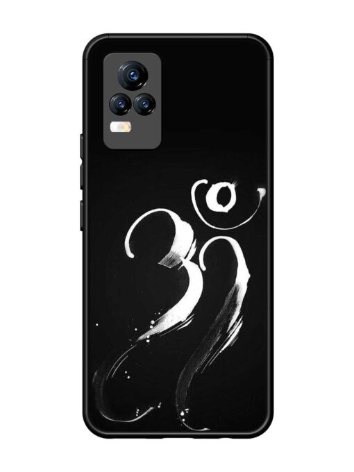 Om Logo Glossy Metal Phone Cover for Vivo Y73 Zapvi