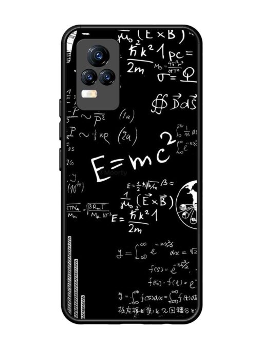 E=Mc2 Mass?Energy Equivalence Glossy Metal Phone Cover for Vivo Y73 Zapvi