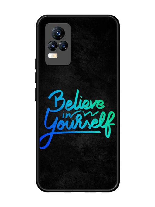 Believe In Yourself Glossy Metal Phone Cover for Vivo Y73