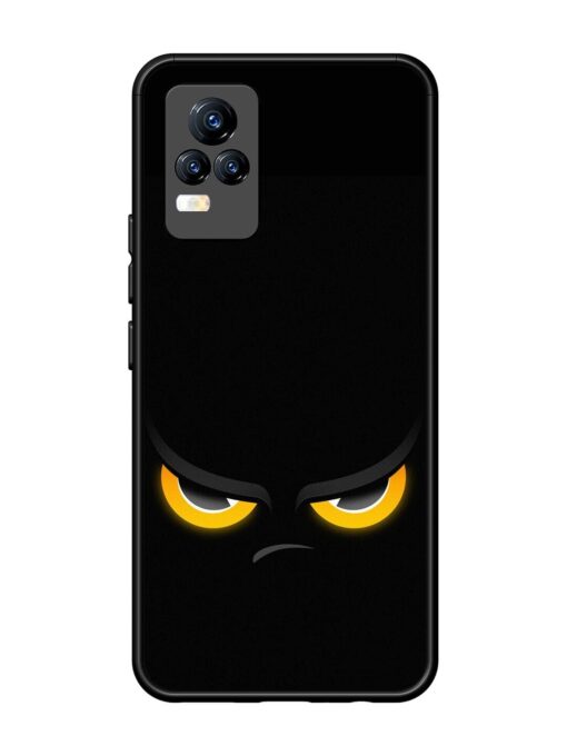 Scary Yellow Eye Glossy Metal TPU Phone Cover for Vivo Y73