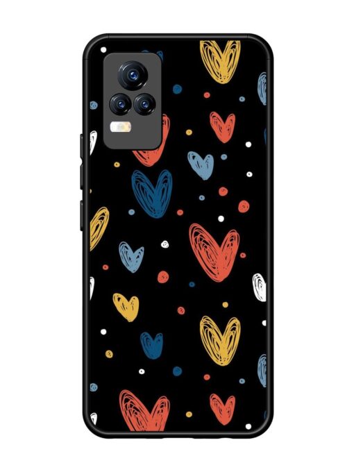 Happy Valentines Day Glossy Metal TPU Phone Cover for Vivo Y73