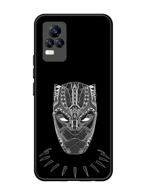 Fictional Art Glossy Metal Phone Cover for Vivo Y73 Zapvi