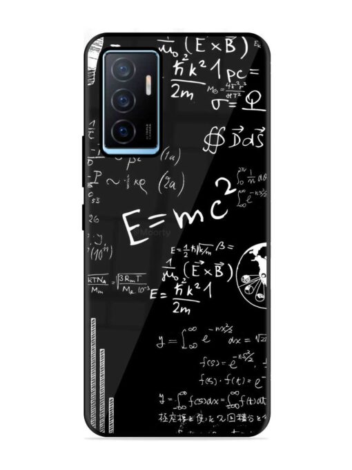 E=Mc2 Mass?Energy Equivalence Glossy Metal Phone Cover for Vivo Y75 (4G) Zapvi