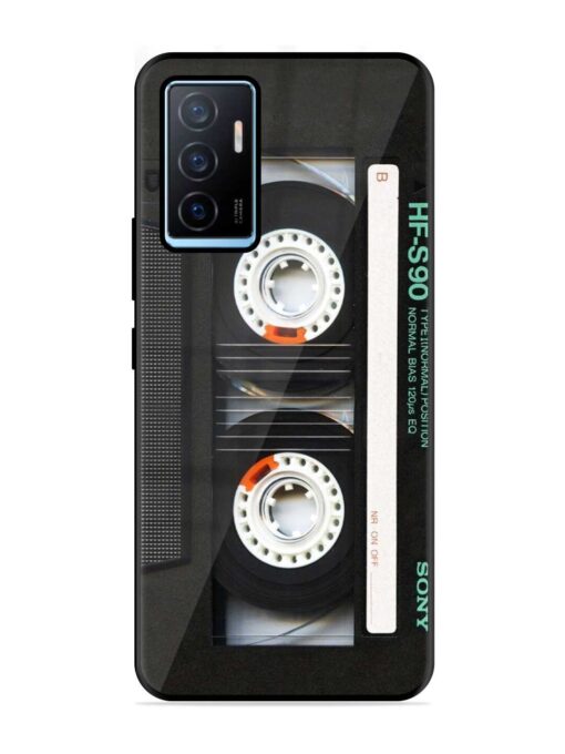 Sony Hf-S90 Cassette Glossy Metal Phone Cover for Vivo Y75 (4G) Zapvi