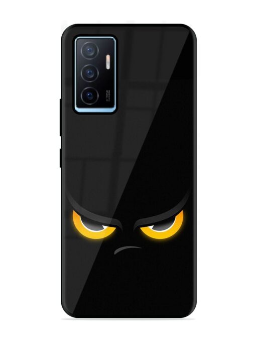 Scary Yellow Eye Glossy Metal TPU Phone Cover for Vivo Y75 (4G) Zapvi