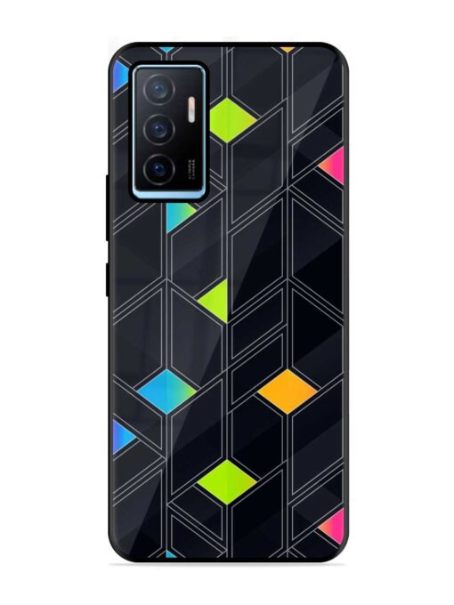 Abstract Mosaic Seamless Glossy Metal Phone Cover for Vivo Y75 (4G)