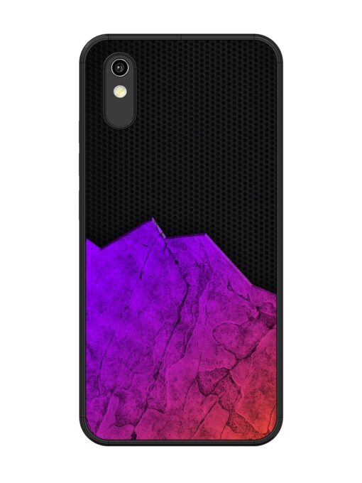 Minimalist Gradient Glossy Metal Phone Cover for Vivo Y90