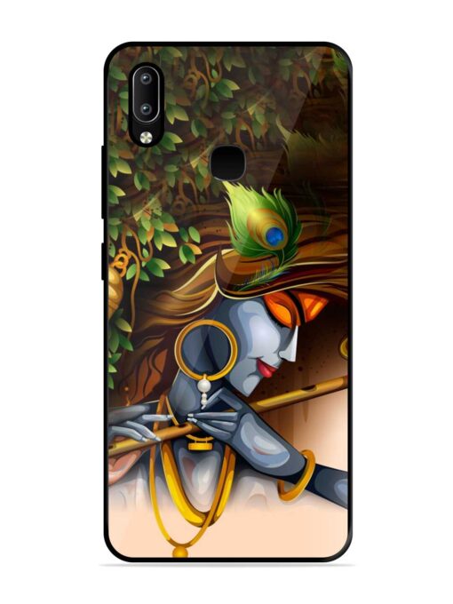 Krishna Glossy Metal Phone Cover for Vivo Y91 Zapvi