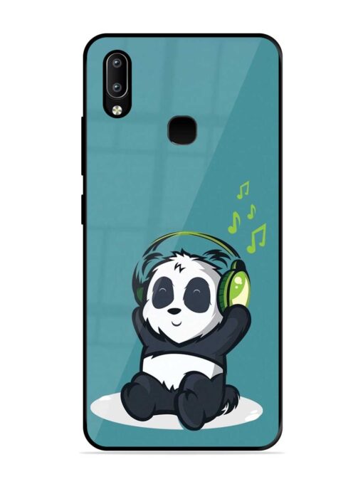 Music Panda Glossy Metal Phone Cover for Vivo Y91 Zapvi