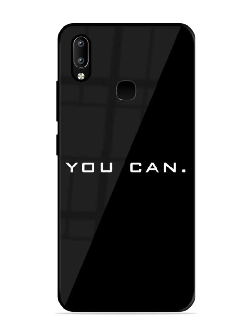 You Can Glossy Metal Phone Cover for Vivo Y91 Zapvi