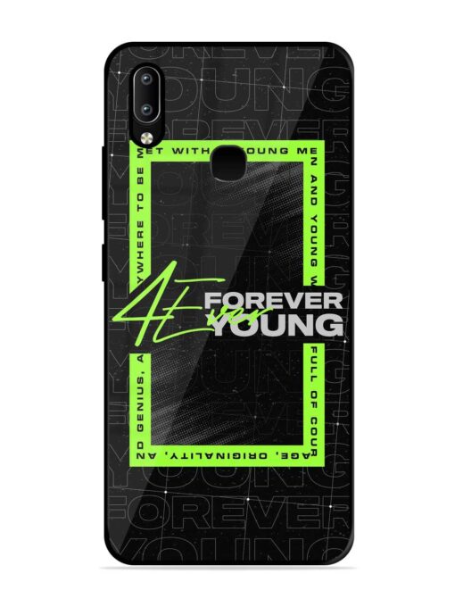 Forever Young Glossy Metal Phone Cover for Vivo Y91 Zapvi