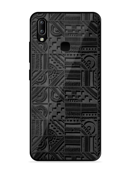 Seamless Pattern Glossy Metal Phone Cover for Vivo Y91 Zapvi