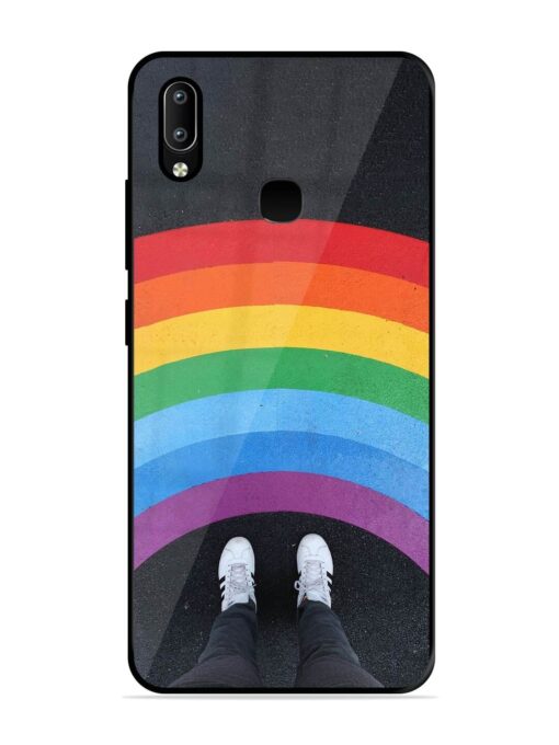 Legs Rainbow Glossy Metal TPU Phone Cover for Vivo Y91 Zapvi