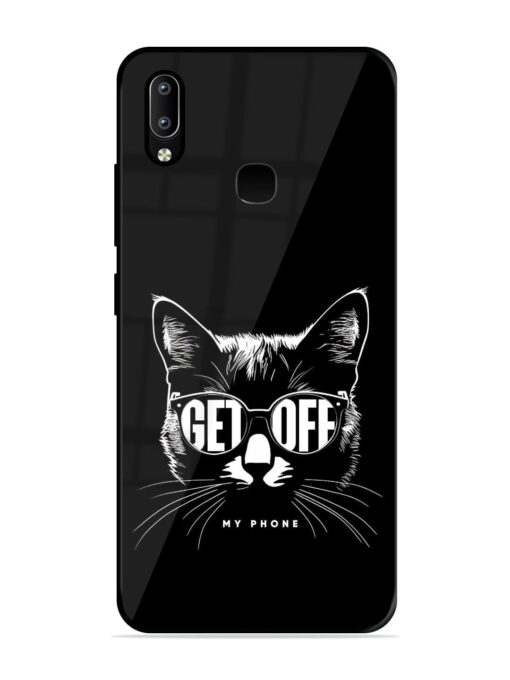 Get Off Glossy Metal TPU Phone Cover for Vivo Y91 Zapvi