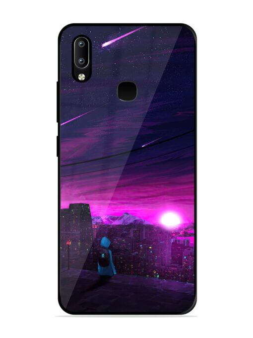 Empty Attempt Glossy Metal Phone Cover for Vivo Y91 Zapvi