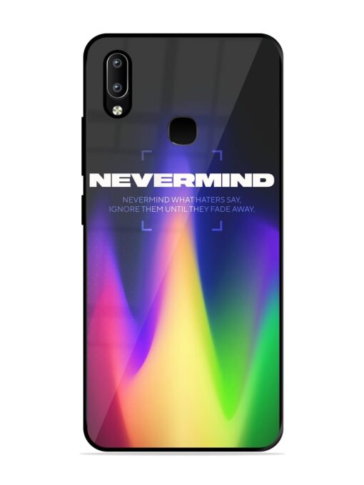 Nevermind Glossy Metal Phone Cover for Vivo Y91 Zapvi