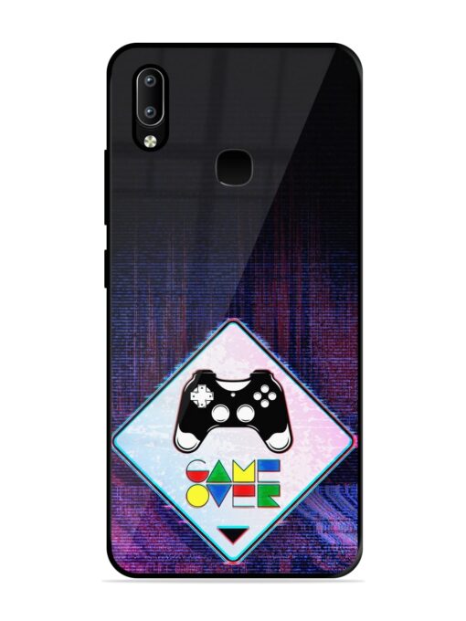 Game Over Glossy Metal Phone Cover for Vivo Y91 Zapvi