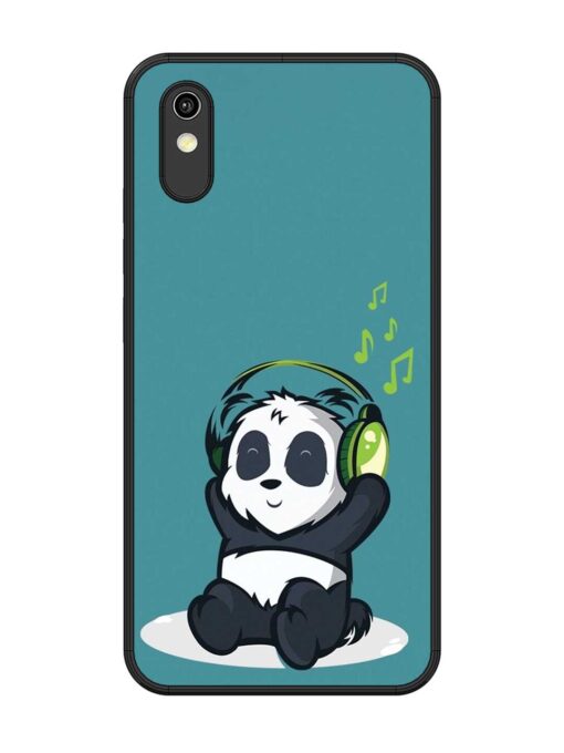 Music Panda Glossy Metal Phone Cover for Vivo Y93