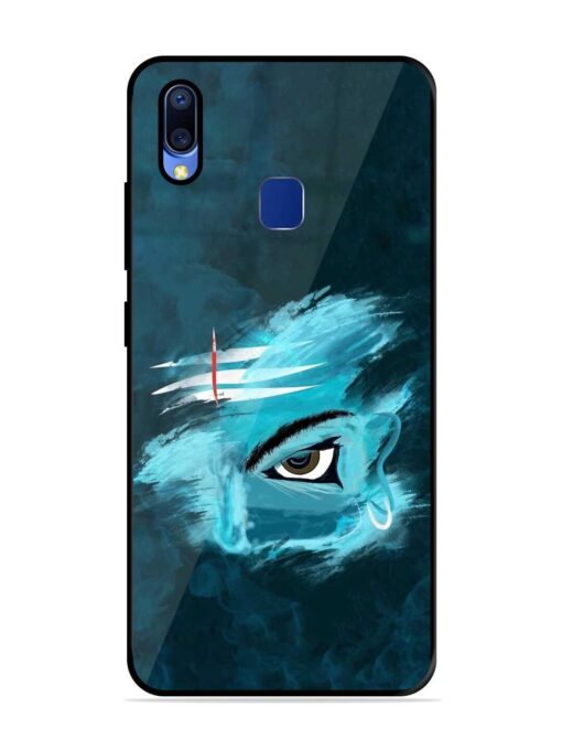 Lord Shiva Glossy Metal Phone Cover for Vivo Y95 Zapvi