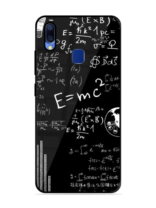 E=Mc2 Mass?Energy Equivalence Glossy Metal Phone Cover for Vivo Y95 Zapvi