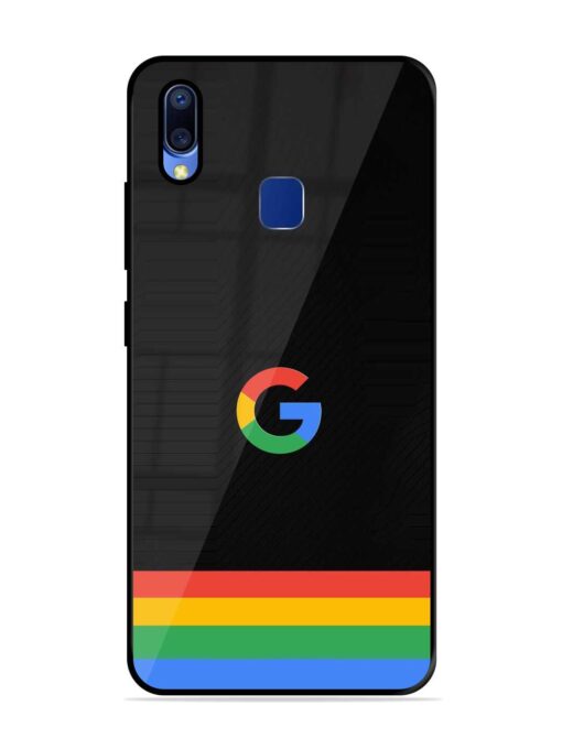 Google Logo Art Glossy Metal Phone Cover for Vivo Y95 Zapvi