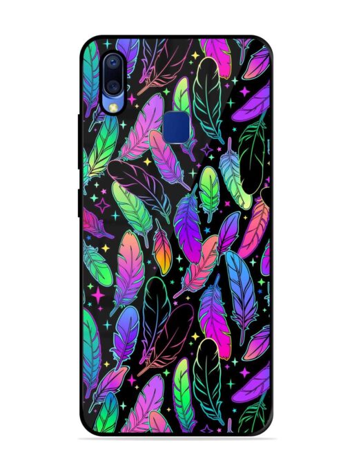 Bright Multi Colored Seamless Glossy Metal Phone Cover for Vivo Y95 Zapvi