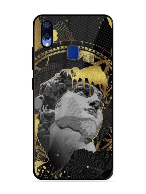 Roman Face Glossy Metal Phone Cover for Vivo Y95 Zapvi