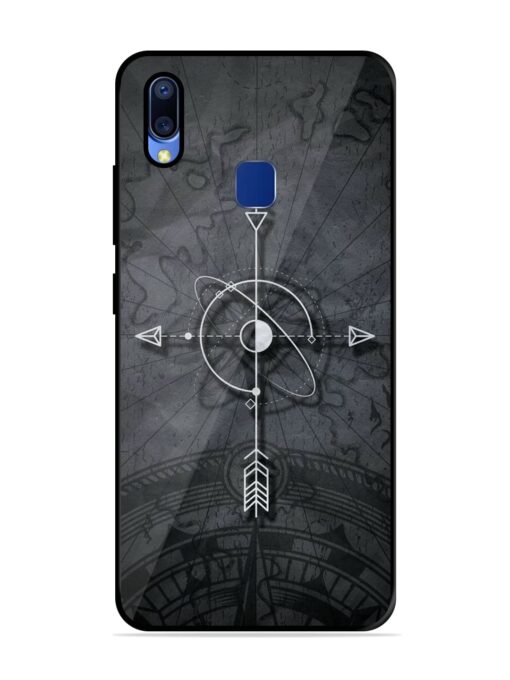 Lighting Cross Glossy Metal Phone Cover for Vivo Y95 Zapvi