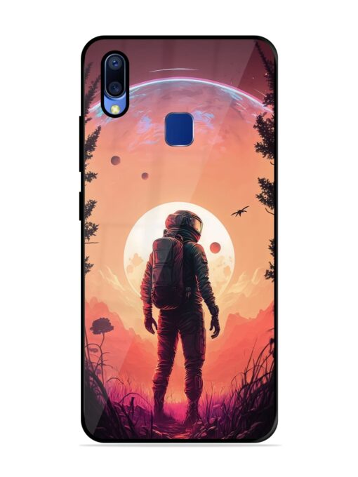 Red Sky At Morning Glossy Metal Phone Cover for Vivo Y95 Zapvi