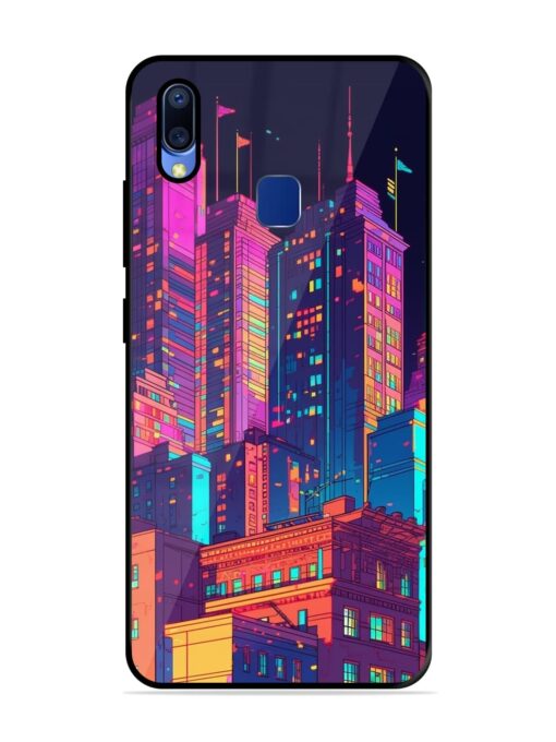 City View Glossy Metal Phone Cover for Vivo Y95 Zapvi