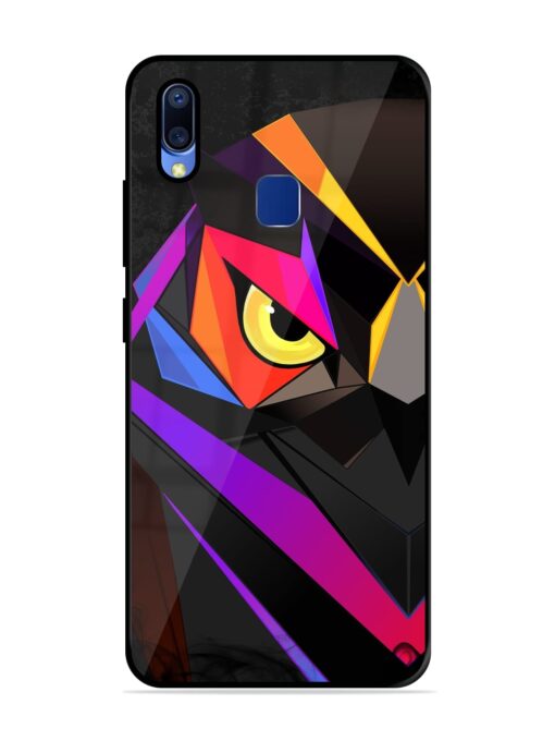 Wpap Owl Glossy Metal Phone Cover for Vivo Y95 Zapvi