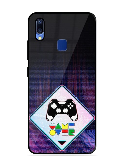 Game Over Glossy Metal Phone Cover for Vivo Y95 Zapvi