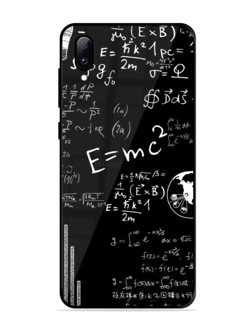 E=Mc2 Mass?Energy Equivalence Glossy Metal Phone Cover for Vivo Y97