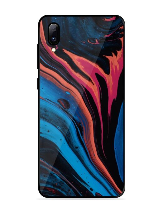 Liquefied Art Glossy Metal TPU Phone Cover for Vivo Y97