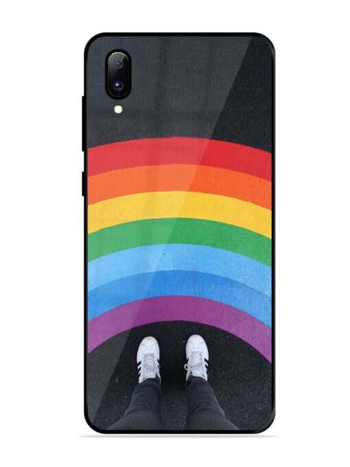 Legs Rainbow Glossy Metal TPU Phone Cover for Vivo Y97 Zapvi