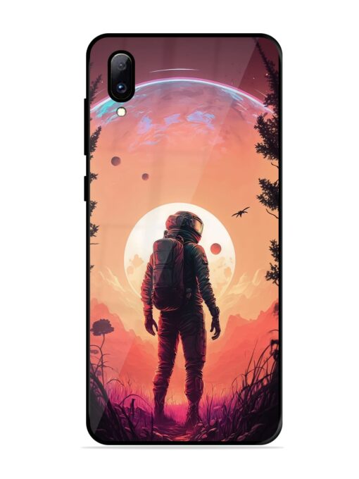 Red Sky At Morning Glossy Metal Phone Cover for Vivo Y97