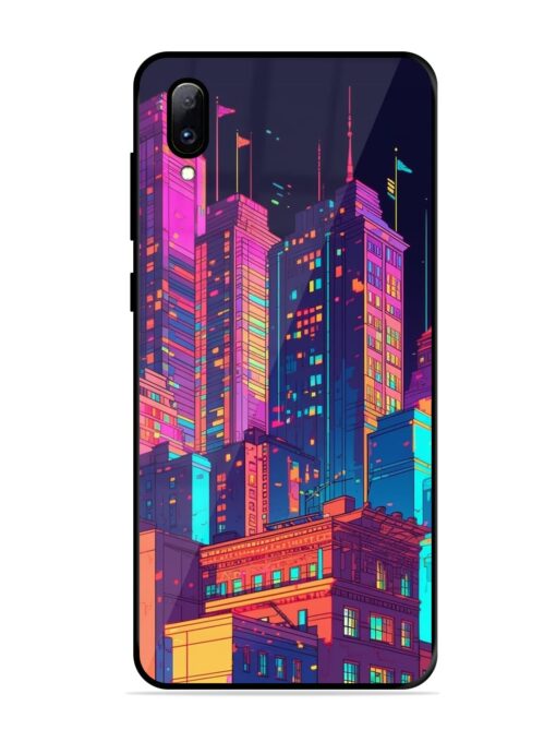 City View Glossy Metal Phone Cover for Vivo Y97 Zapvi