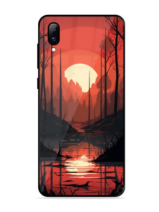 Natural Landscape Glossy Metal Phone Cover for Vivo Y97 Zapvi