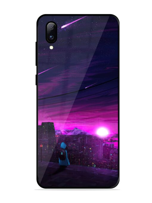 Empty Attempt Glossy Metal Phone Cover for Vivo Y97