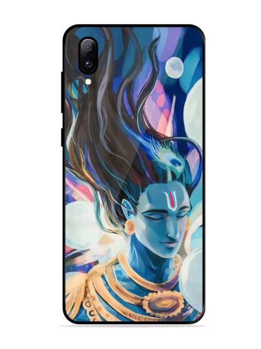 Bhagwan Sri Krishna Glossy Metal Phone Cover for Vivo Y97