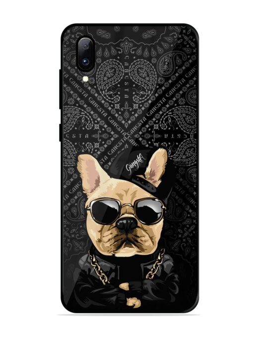 Gangsta Cool Sunmetales Dog Glossy Metal Phone Cover for Vivo Y97 Zapvi