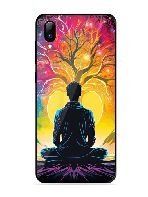 Mind Colourful Glossy Metal Phone Cover for Vivo Y97 Zapvi