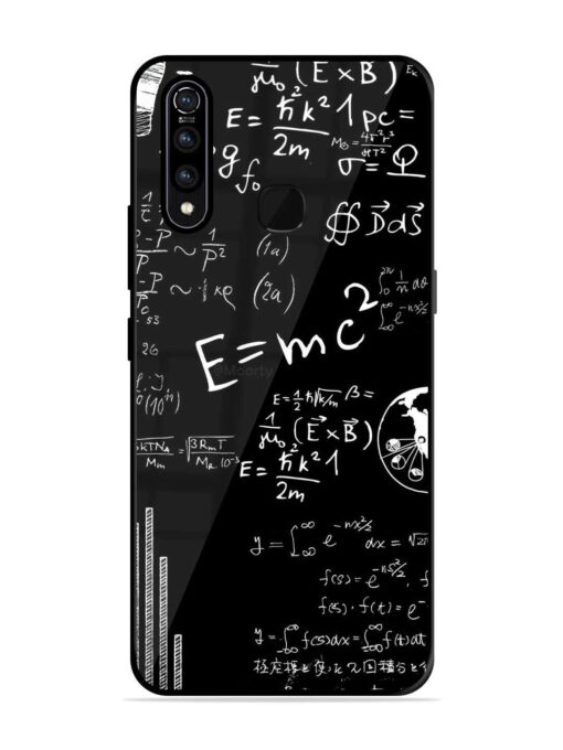 E=Mc2 Mass?Energy Equivalence Glossy Metal Phone Cover for Vivo Z1 Pro