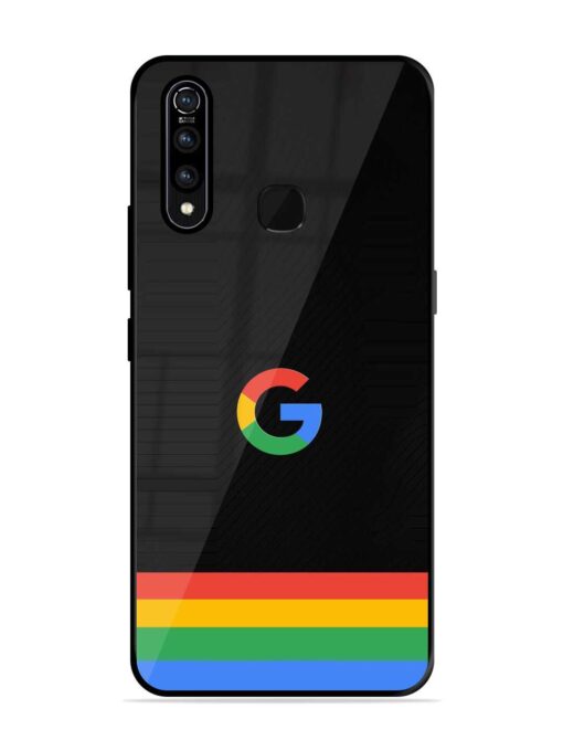 Google Logo Art Glossy Metal Phone Cover for Vivo Z1 Pro Zapvi