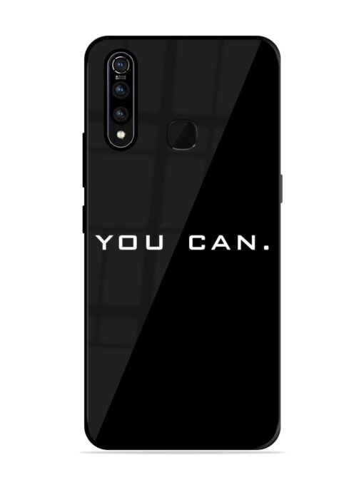 You Can Glossy Metal Phone Cover for Vivo Z1 Pro