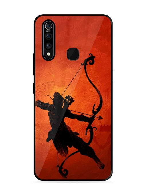 Illustration Lord Rama Glossy Metal Phone Cover for Vivo Z1 Pro Zapvi