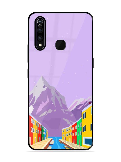 Venice City Illustration Glossy Metal Phone Cover for Vivo Z1 Pro