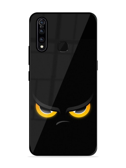 Scary Yellow Eye Glossy Metal TPU Phone Cover for Vivo Z1 Pro