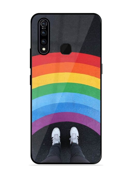 Legs Rainbow Glossy Metal TPU Phone Cover for Vivo Z1 Pro Zapvi