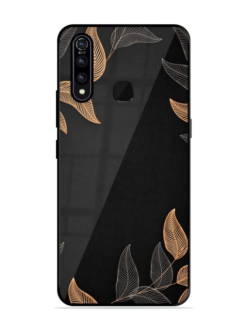 Foliage Art Glossy Metal Phone Cover for Vivo Z1 Pro Zapvi